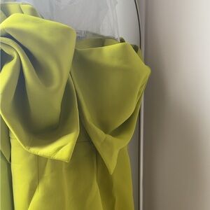 Elegant Lime Green Dress